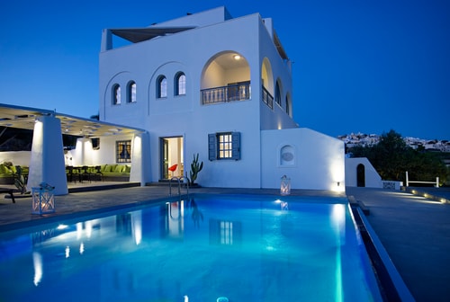 Villa Nikos - Luxury modern private villa with pool and sea views 1 My Villa Breaks