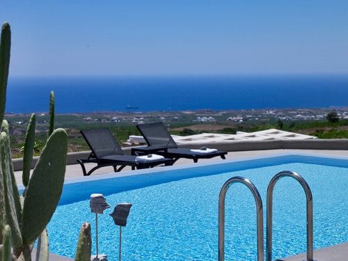 Villa Nikos - Luxury modern private villa with pool and sea views 2 My Villa Breaks
