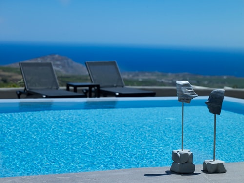 Villa Nikos - Luxury modern private villa with pool and sea views 3 My Villa Breaks