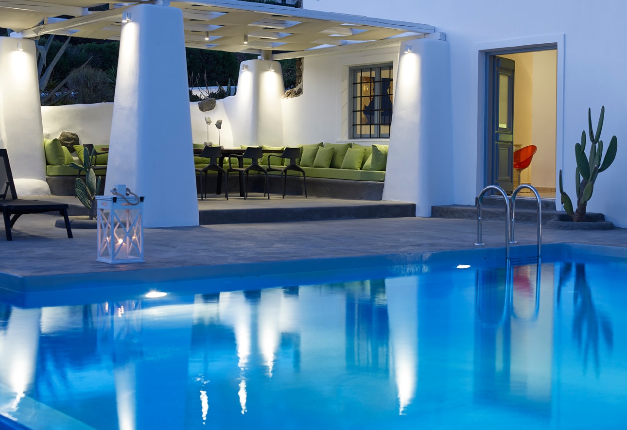 Villa Nikos - Luxury modern private villa with pool and sea views 43 My Villa Breaks