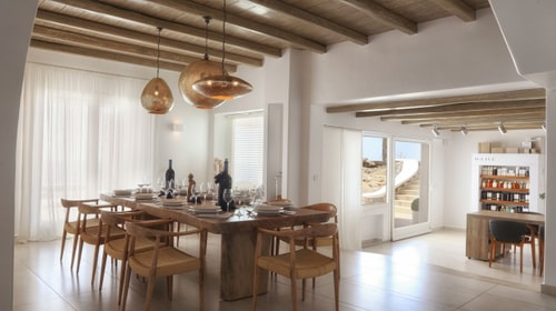 Luxury modern villa with swimming pool in Mykonos 7 My Villa Breaks