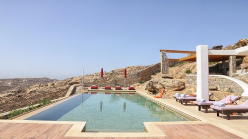 Luxury modern villa with swimming pool in Mykonos 43 My Villa Breaks