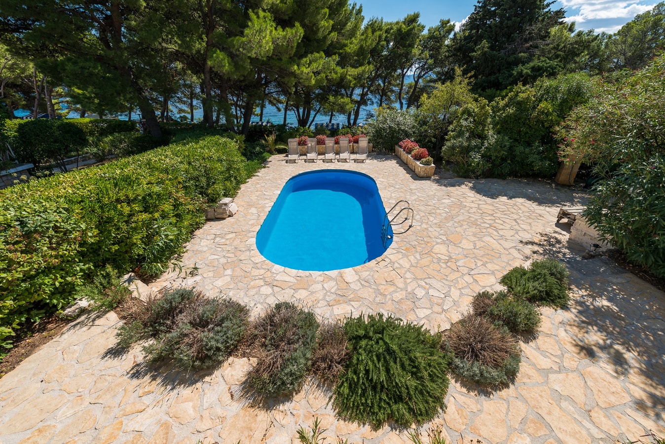 Villa Vinea - Beachfront villa with pool, Brac Island My Villa Breaks