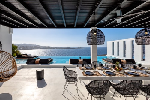 Luxury modern villa with swimming pool in Mykonos 34 My Villa Breaks