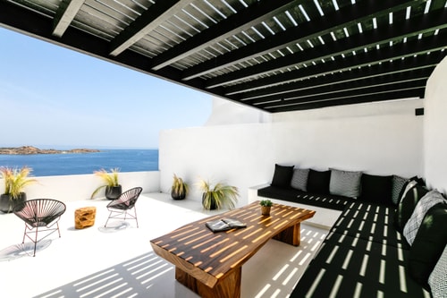 Luxury modern villa with swimming pool in Mykonos 36 My Villa Breaks
