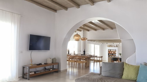 Luxury modern villa with swimming pool in Mykonos 11 My Villa Breaks