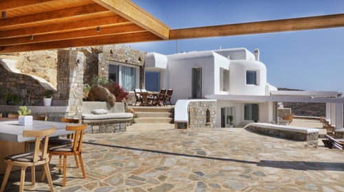 Luxury modern villa with swimming pool in Mykonos 37 My Villa Breaks