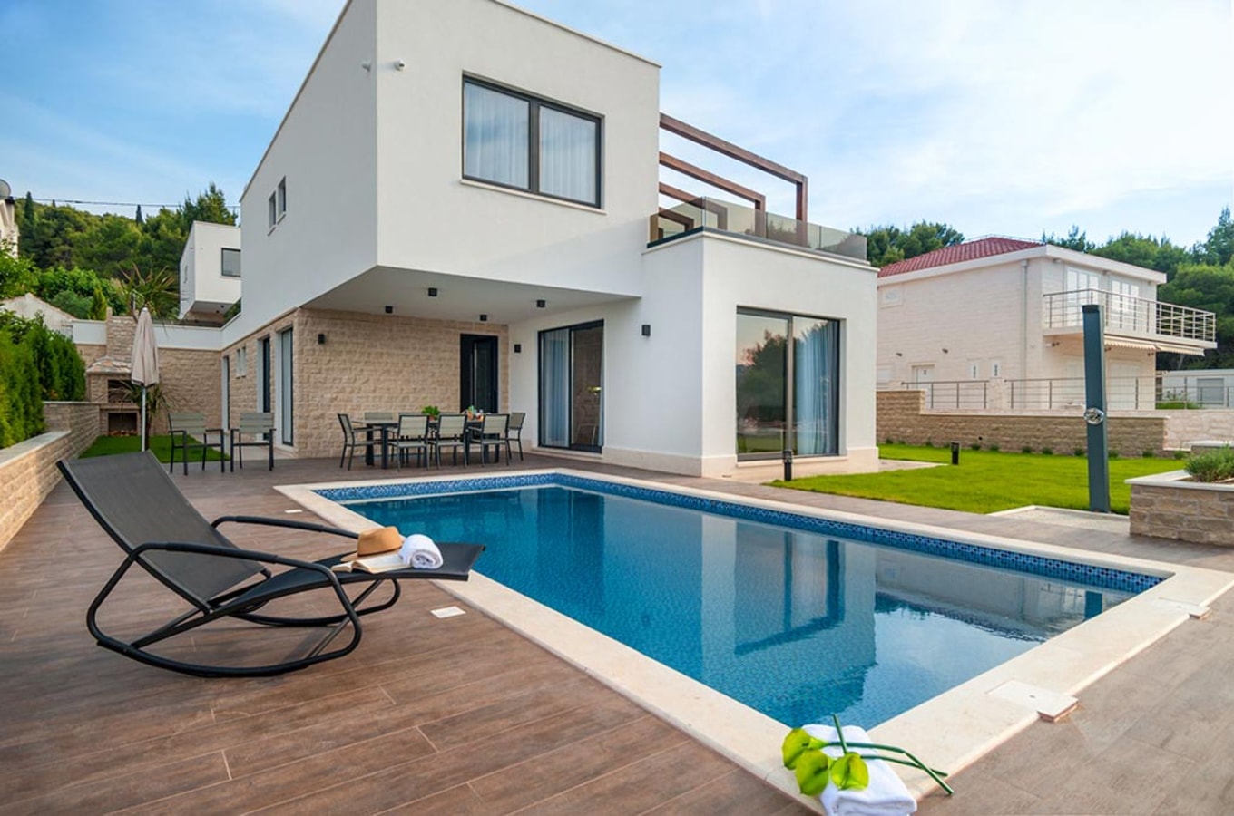 Villa Safranka - Private villa with pool, Ciovo Island 1 My Villa Breaks