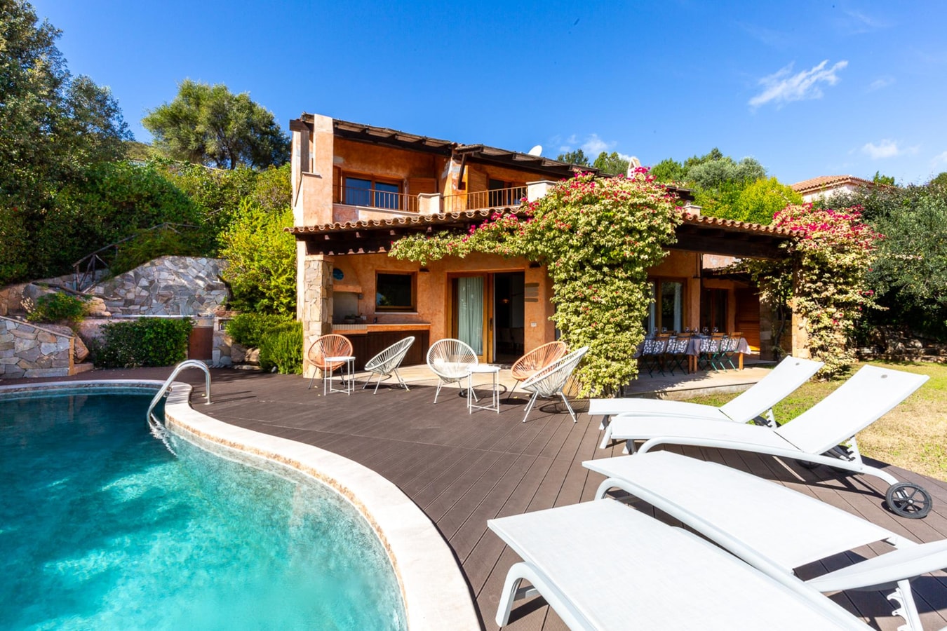 Villa Glada with private swimming pool in Sardinia 2 Italian Breaks