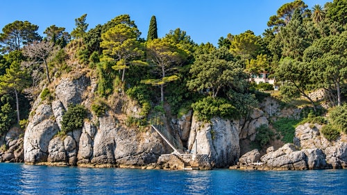 Villa Delfino, private villa in Portofino 35 Villas in Italy