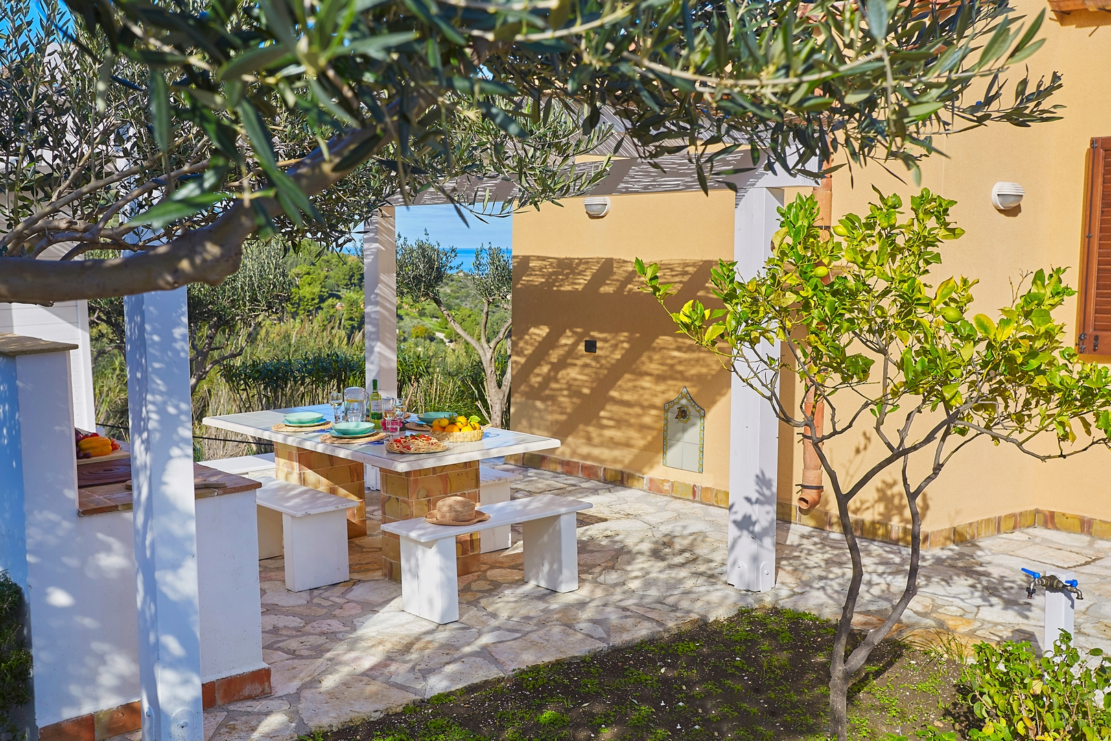 Villa Jody, Cala Mazzo di Sciacca, Scopello area 17 Villas in Italy