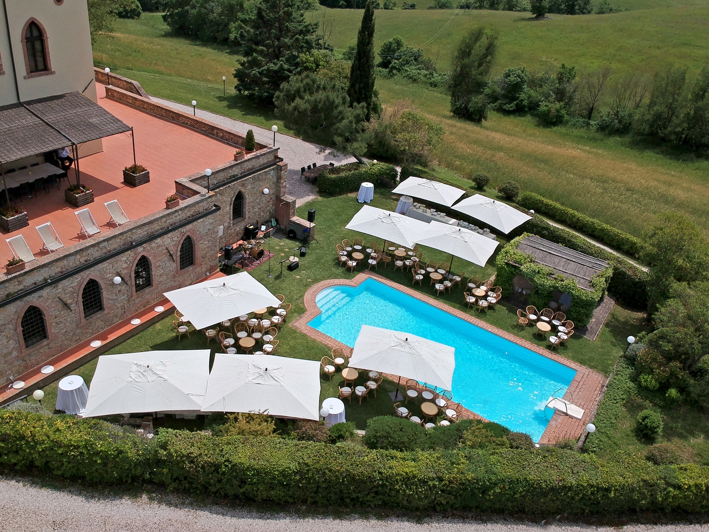 Castello Casalino – Guardistallo – Pisa area 43 Villas in Italy