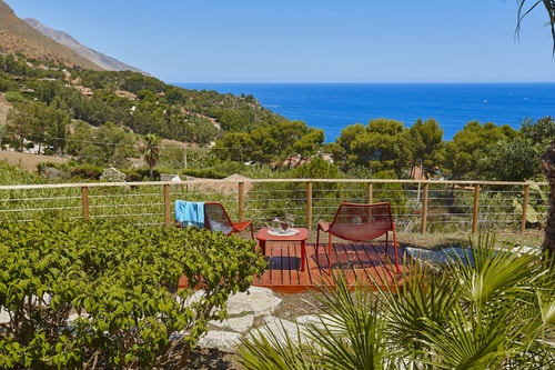 Villa Jody, Cala Mazzo di Sciacca, Scopello area 8 Villas in Italy
