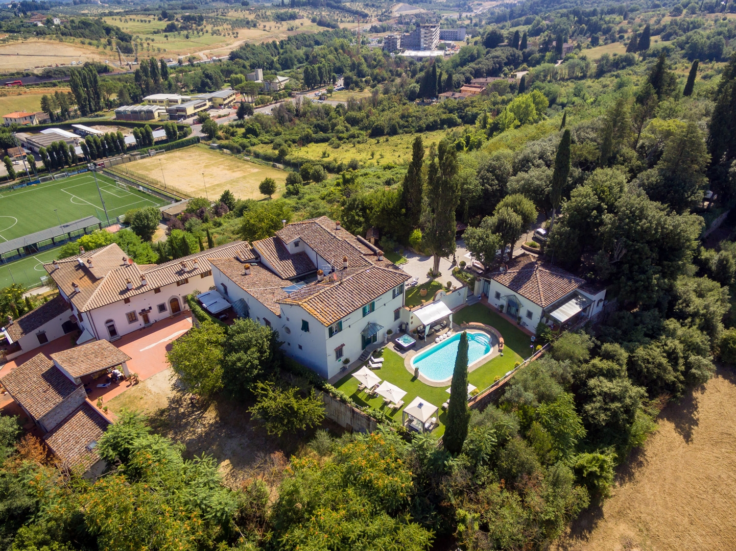 Villa Le Mura, Florence area 2 Villas in Italy