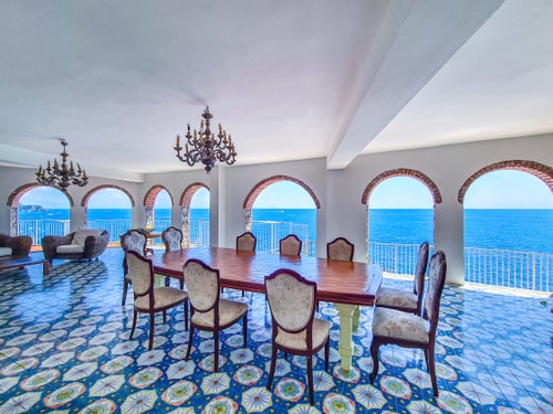 Villa Furore, with Pool and Direct Sea Access 5 Villas in Italy
