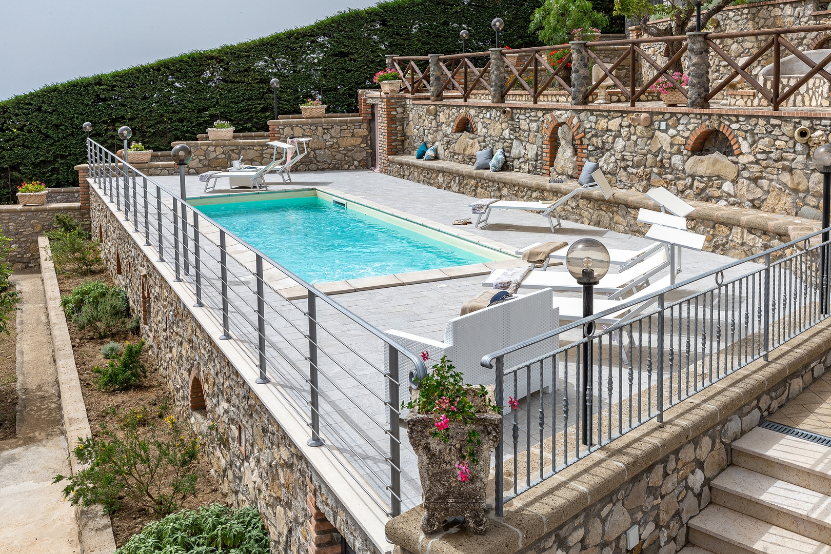Villa Marcella with private pool and sea views 4 Villas in Italy