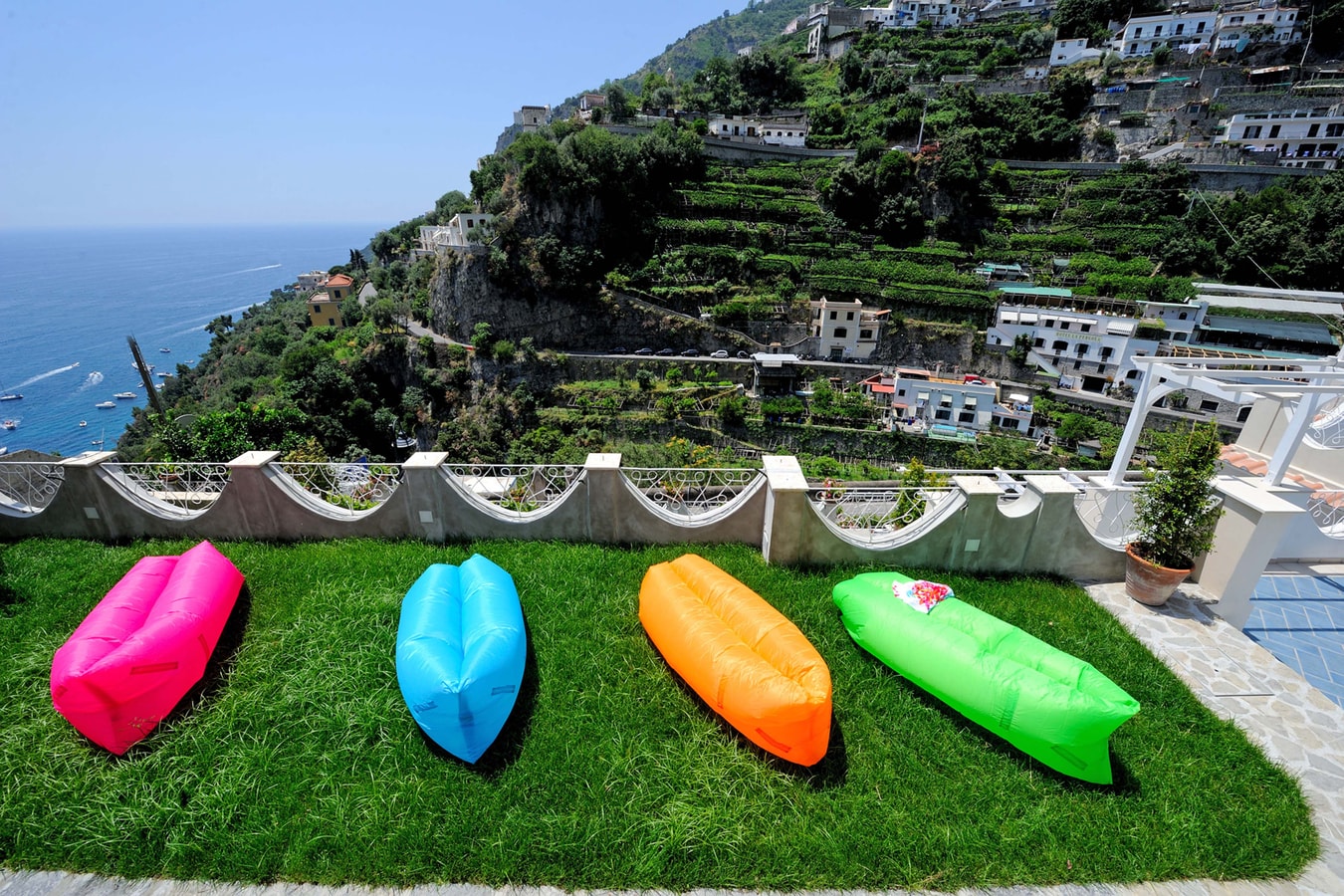 Villa Celeste, With Panoramic Terraces near Amalfi 62 Villas in Italy