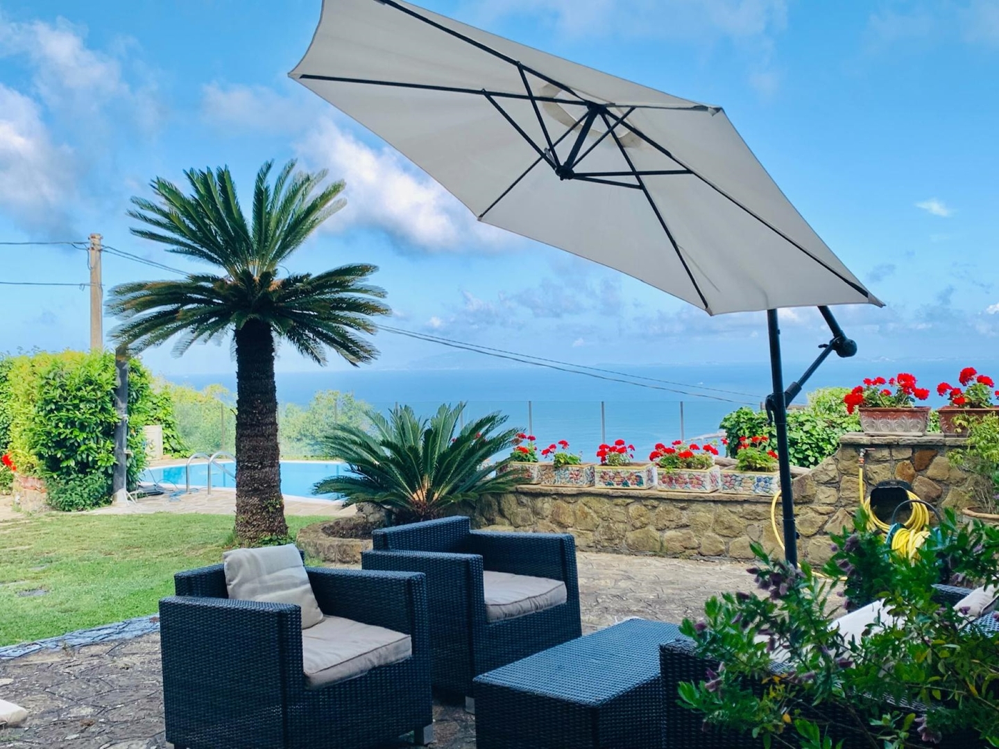 Villa Gesine with private pool and sea views 40 Villas in Italy