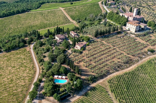 Villa Gaiole – Tuscan Estate with Pool & Spa 49 Villas in Italy