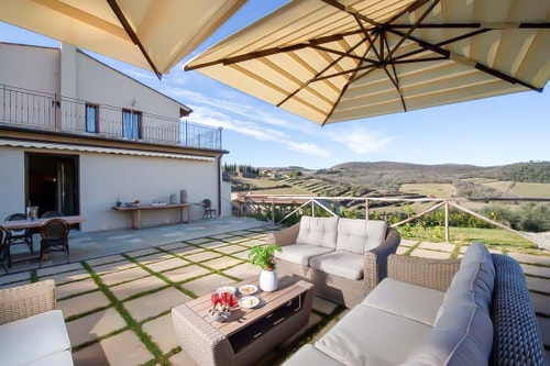 Villa Aberesh - Countryside villa with pool in Tuscany 49 Villas in Italy