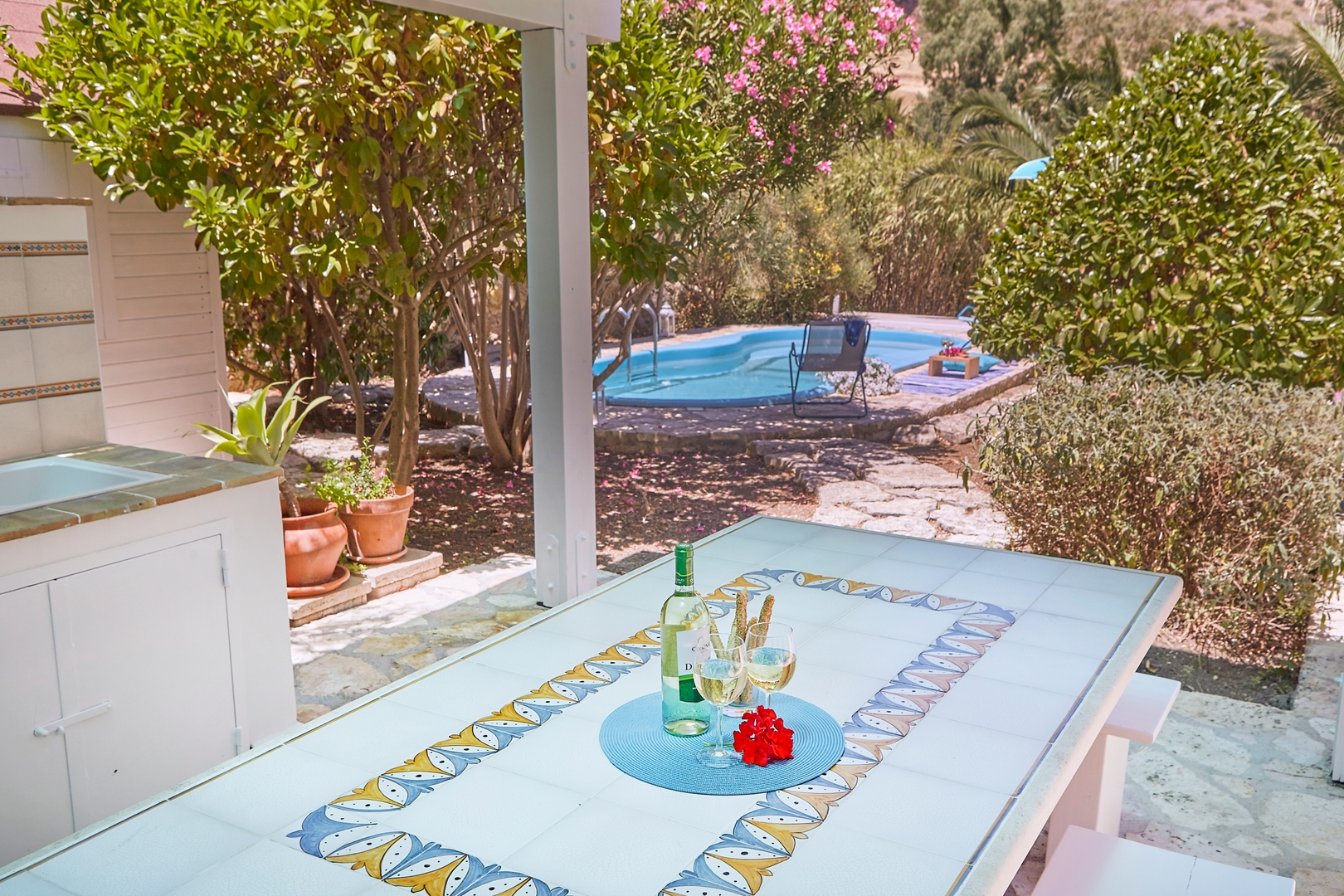 Villa Indaco, Cala Mazzo di Sciacca, Scopello area 16 Villas in Italy