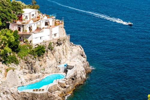 Villa Furore, with Pool and Direct Sea Access 28 Villas in Italy