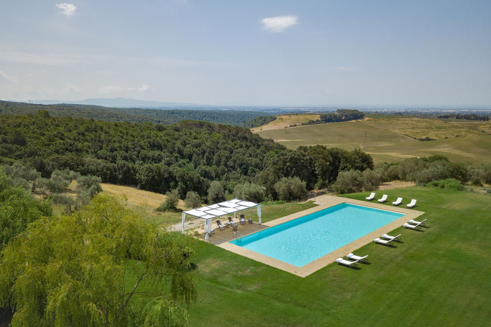 Villa Il Posto - Castellina Marittima, Pisa 2 Villas in Italy