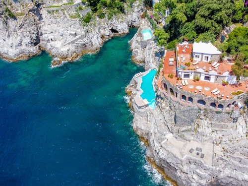 Villa Furore, with Pool and Direct Sea Access 48 Villas in Italy