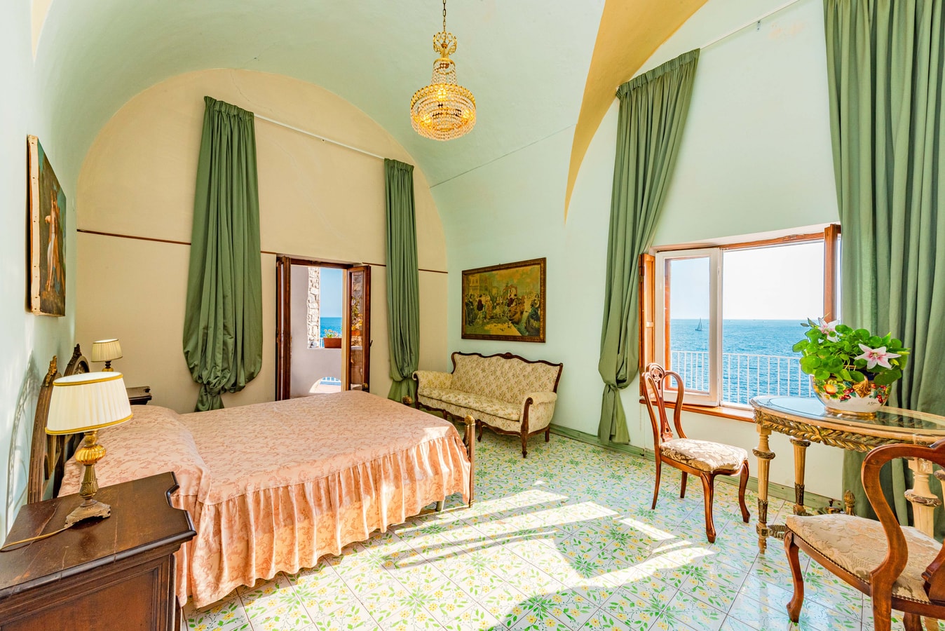 Villa Furore, with Pool and Direct Sea Access 14 Villas in Italy