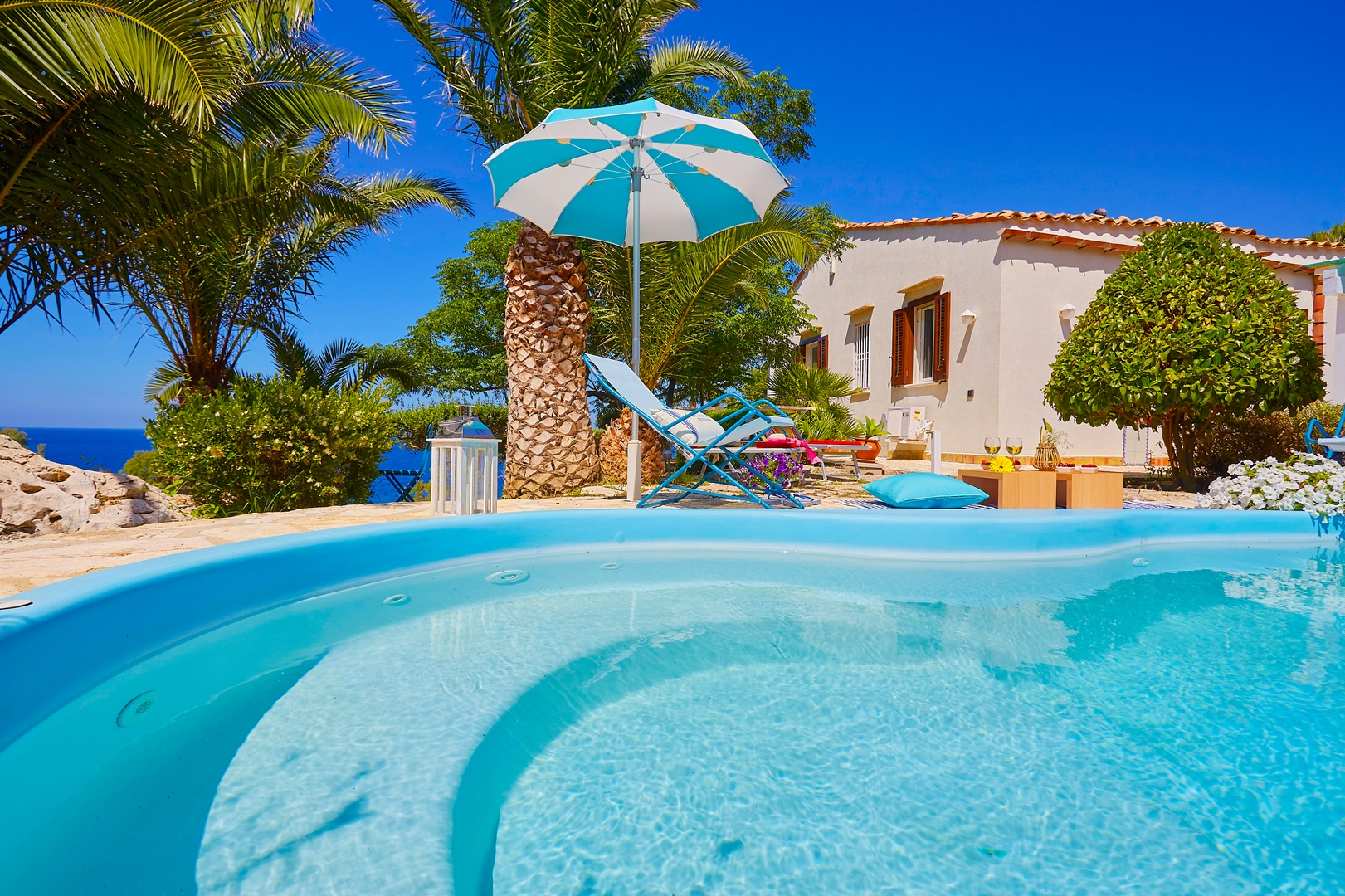 Villa Indaco, Cala Mazzo di Sciacca, Scopello area 0 Villas in Italy
