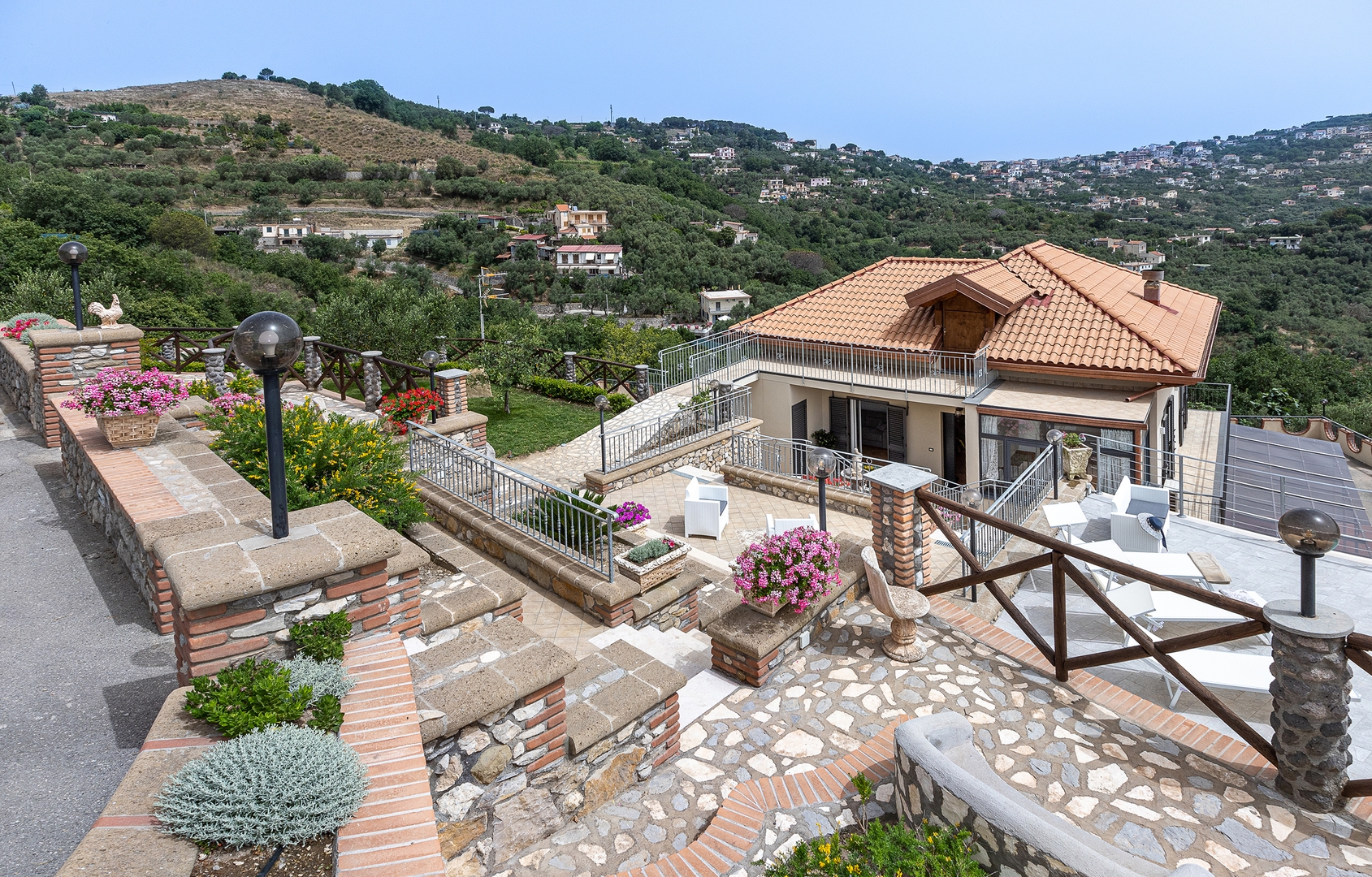 Villa Marcella with private pool and sea views 40 Villas in Italy