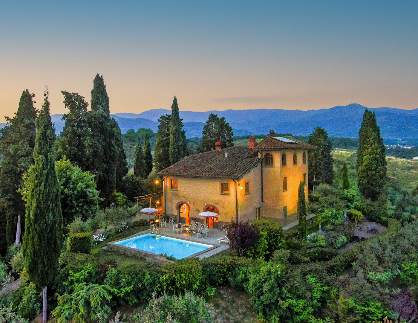 Villa Guardia - Terranuova Bracciolini 58 Villas in Italy