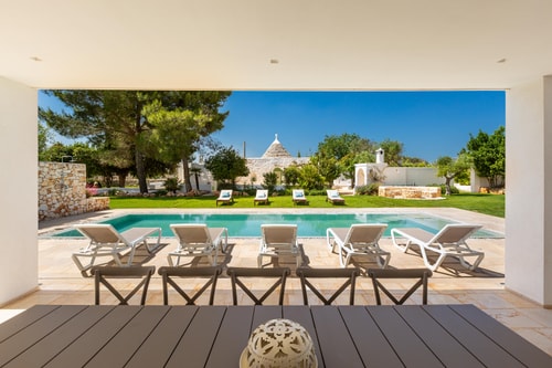 Villa Carovigno - Modern luxurious villa with private pool 0 Villas in Italy