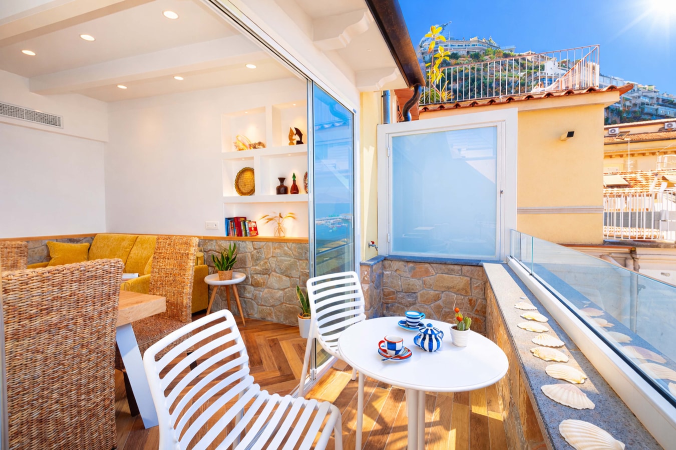 Casa Del Porto, Sea View Sorrento Apartment 1 Villas in Italy