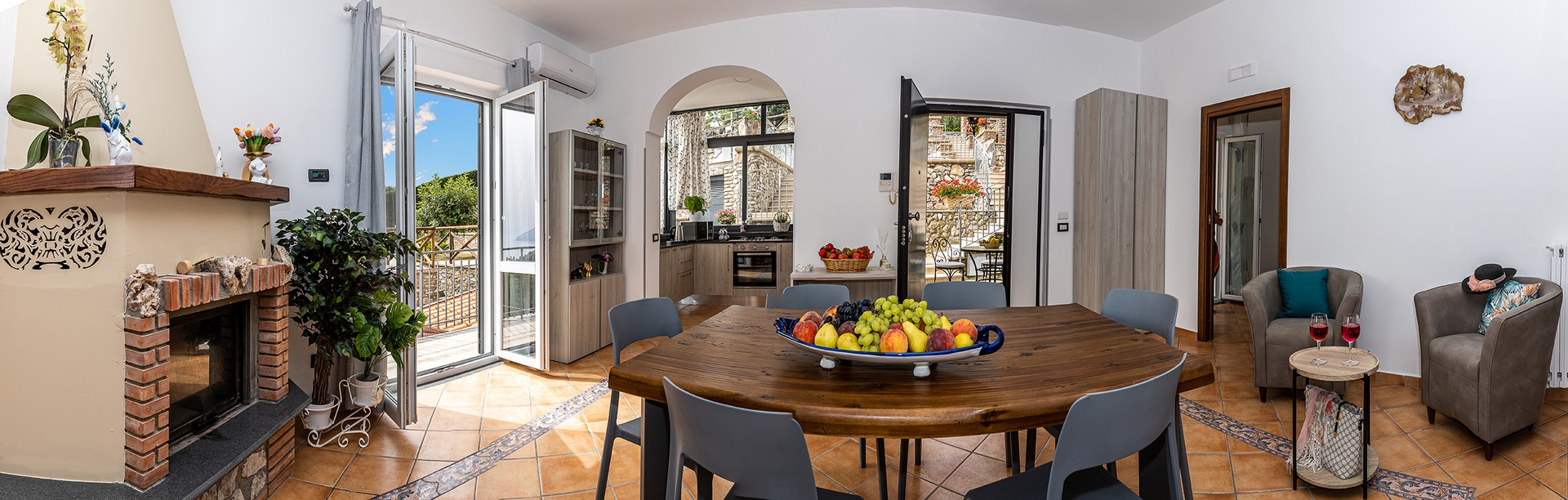 Villa Marcella with private pool and sea views 17 Villas in Italy