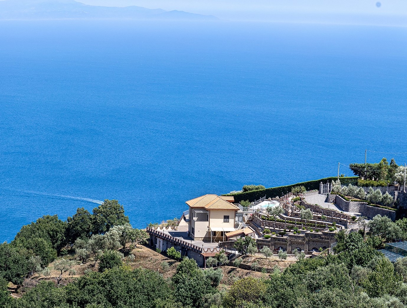 Villa Marcella with private pool and sea views 0 Villas in Italy