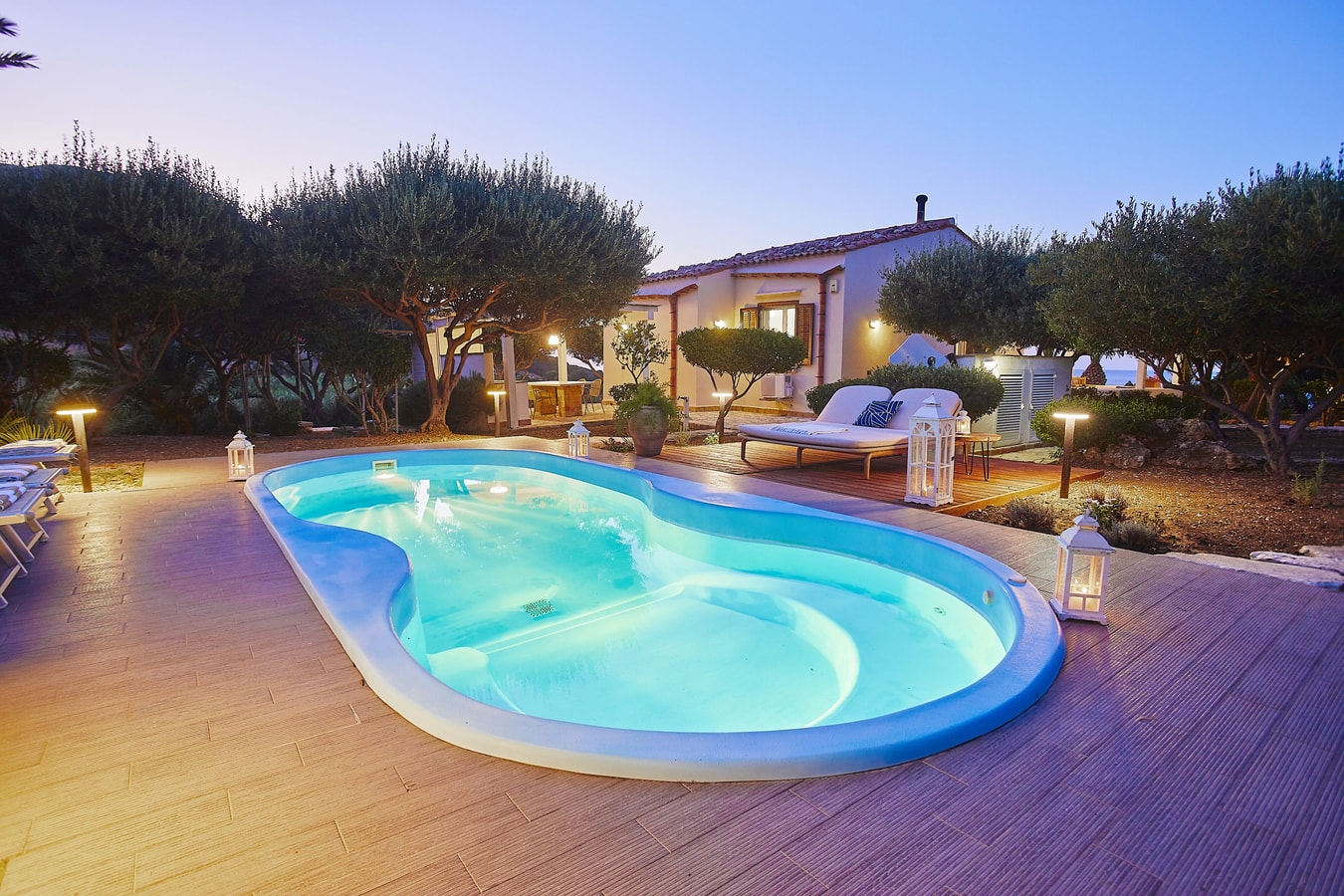Villa Jody, Cala Mazzo di Sciacca, Scopello area 30 Villas in Italy