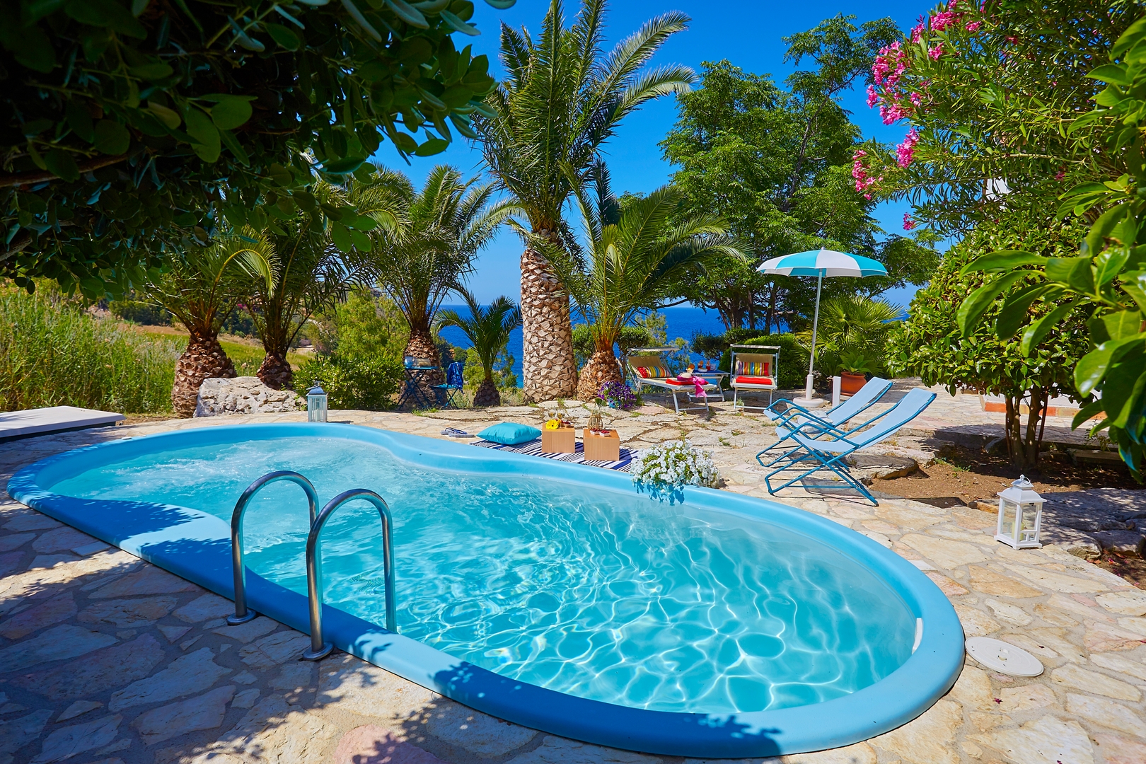 Villa Indaco, Cala Mazzo di Sciacca, Scopello area 21 Villas in Italy