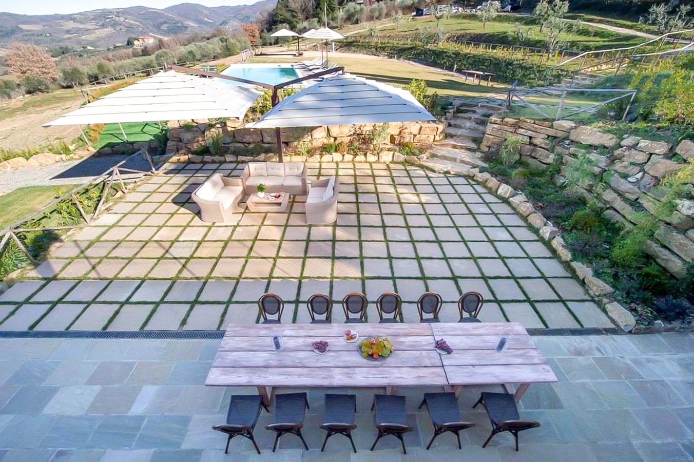 Villa Aberesh - Countryside villa with pool in Tuscany 54 Villas in Italy