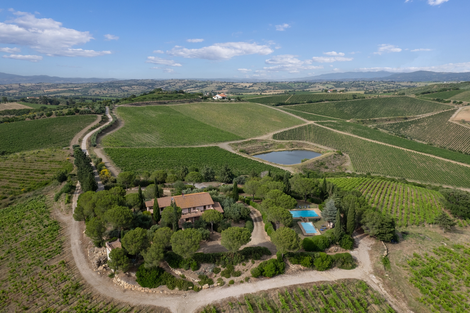 Podere Delle Vigne, in the Vineyards of Maremma 53 Villas in Italy