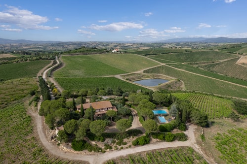Podere Delle Vigne, in the Vineyards of Maremma 53 Villas in Italy