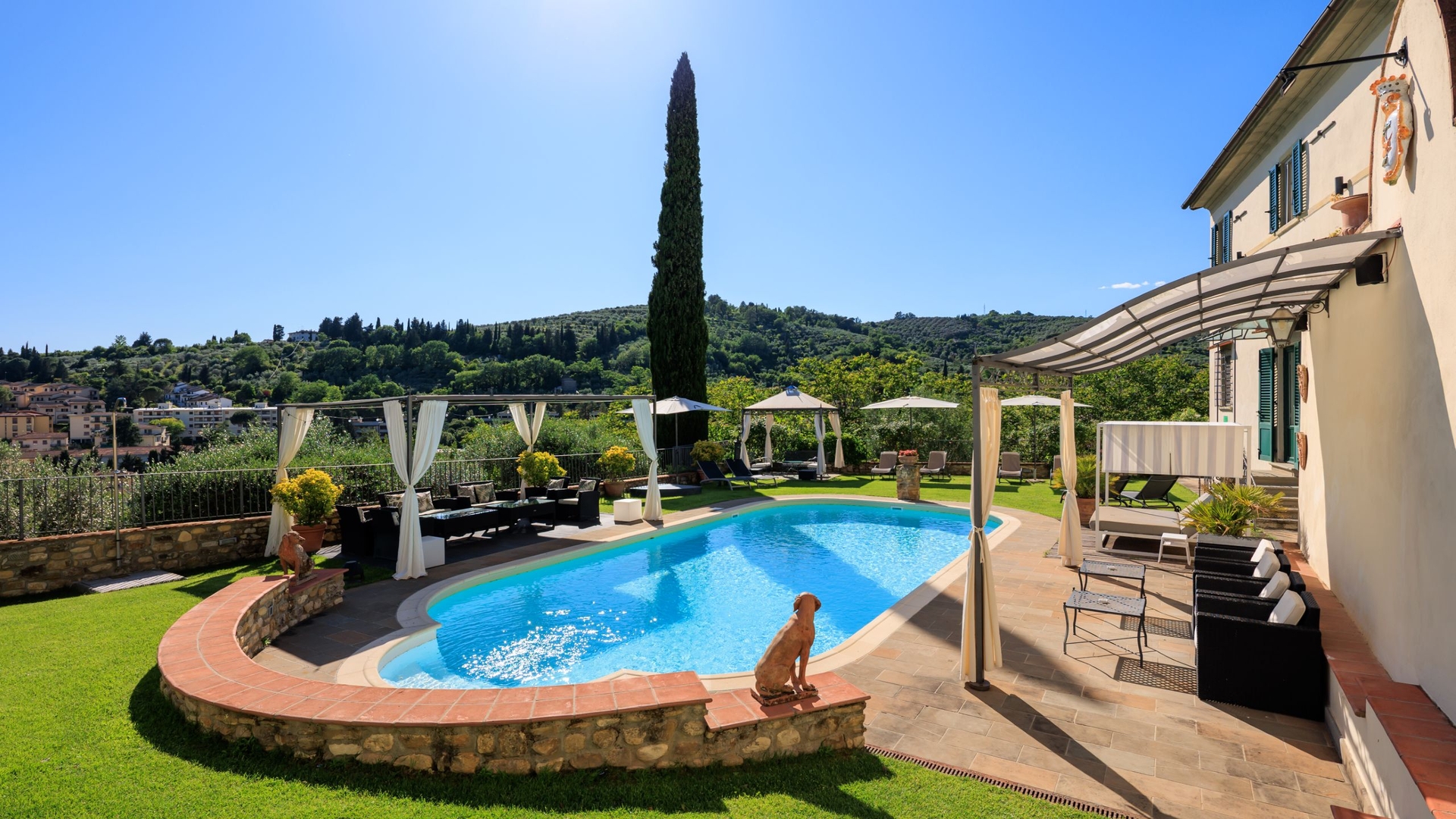 Villa Le Mura, Florence area 43 Villas in Italy