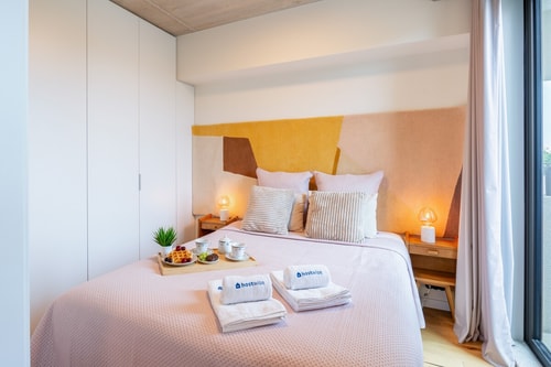 Seaside Bright Flat w Balcony by HostWise Host Wise Booking