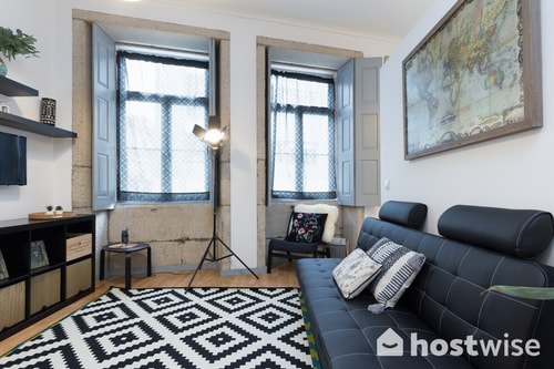 Cozy Bright Rustic Flat | City Center by HostWise Host Wise Booking