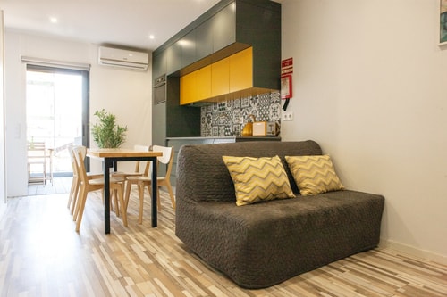 Bright & Contemporary Flat w/ Balcony by HostWise Host Wise Booking