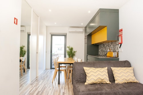 Charming Urban Flat w/ Balcony by HostWise Host Wise Booking