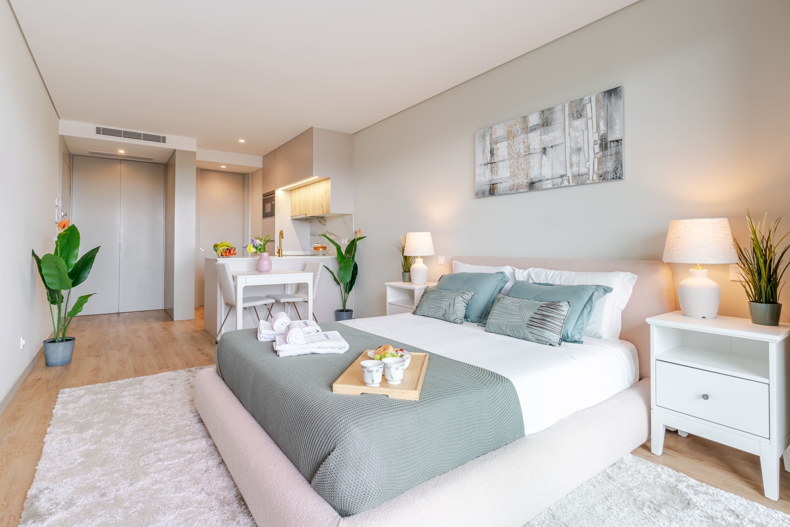 Rooftop Pool & Balconies in Gaia by HostWise 10 Host Wise Booking