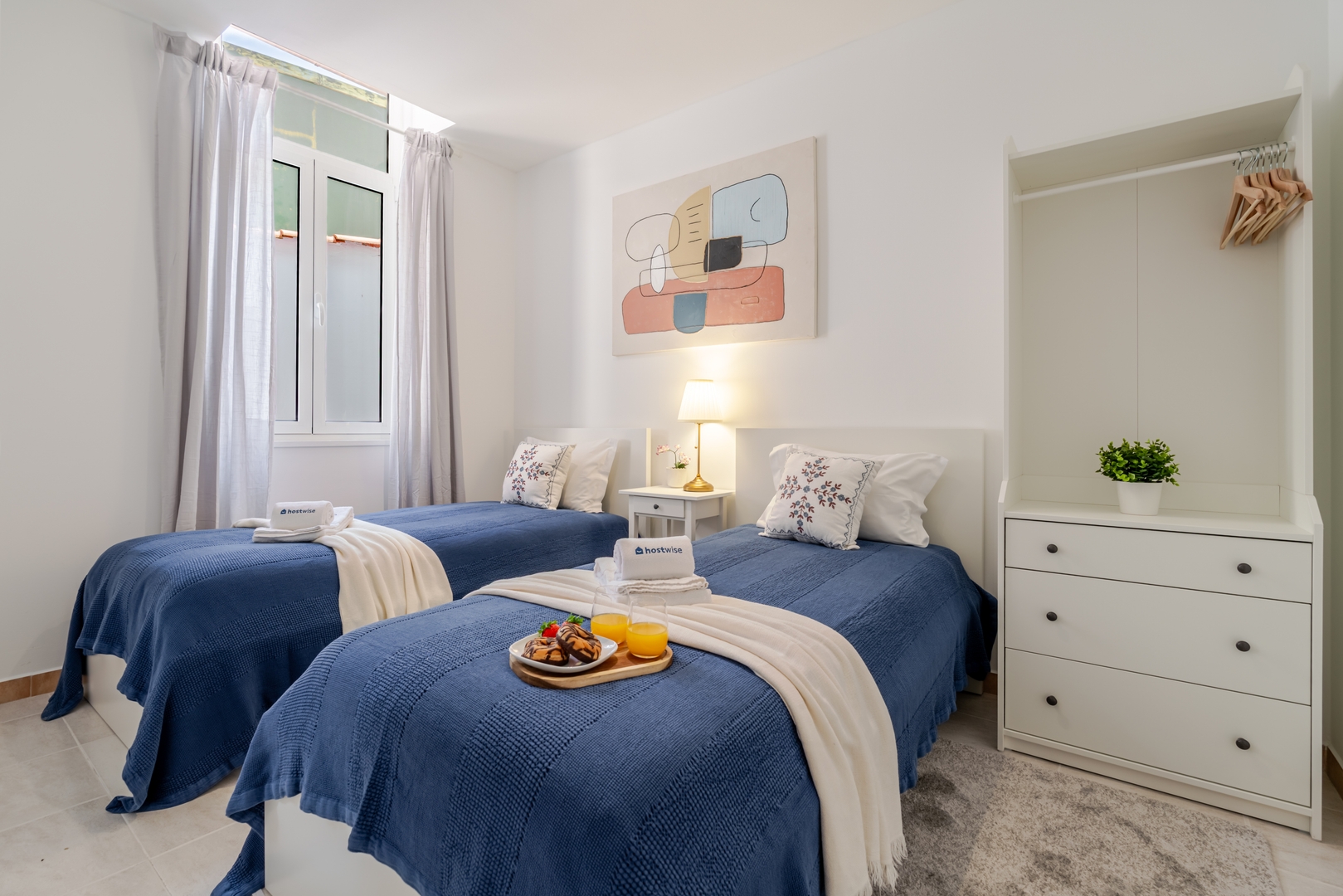 Colourful 2-Home w/ Terrace in Boavista by HostWise 2 Host Wise Booking