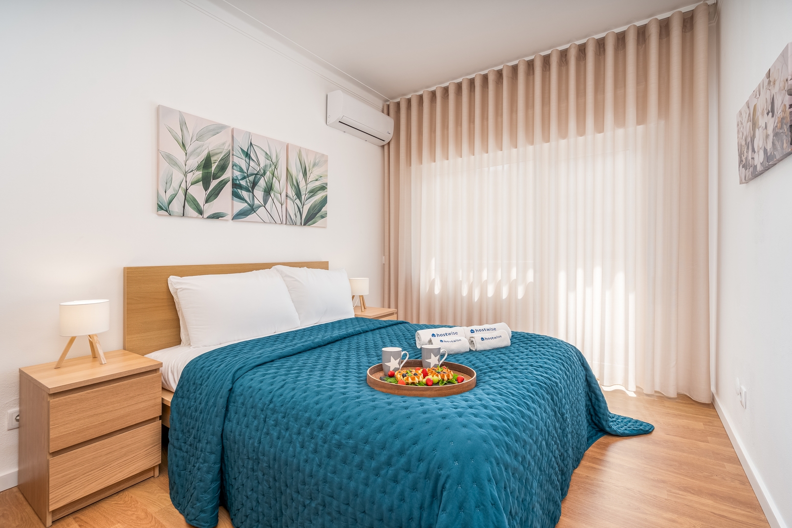 Bright & Spacious Flat w/ Balcony by Host Wise 2 Host Wise Booking