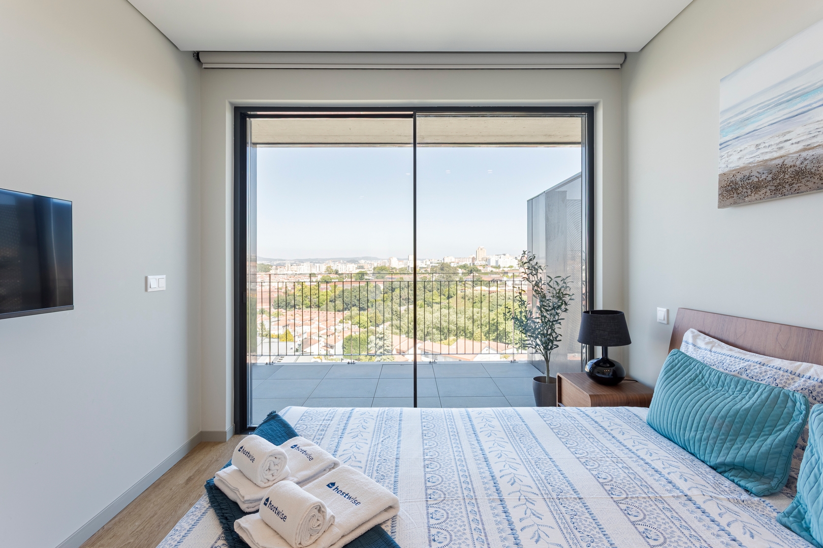 Rooftop Pool & Balconies in Gaia by HostWise 73 Host Wise Booking